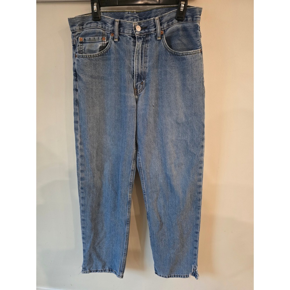 Vintage Levis 550 Relaxed Fit Tapered Leg Jeans Mens 32x32 Blue Medium Wash USA